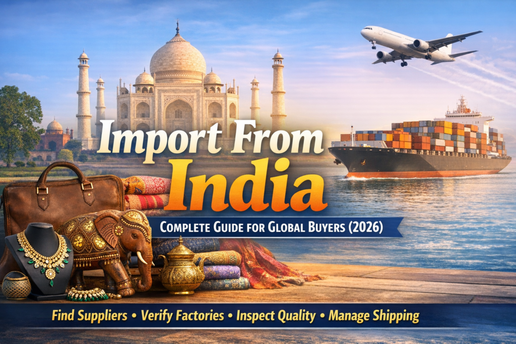 Import From India – Complete Guide for Global Buyers (2026)
